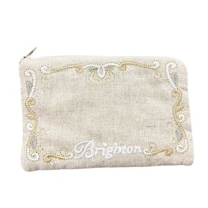Brighton Embroidered Zipper Coin Pouch